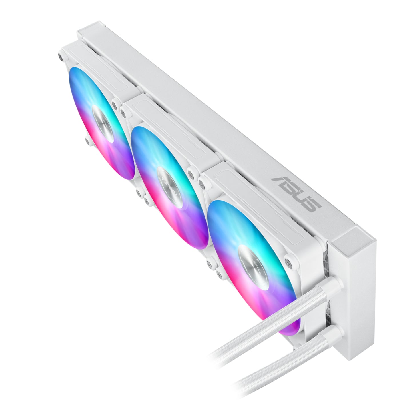 Asus MAX Gaming LC 360 ARGB LCD All-in-one CPU Liquid Cooler - White-2