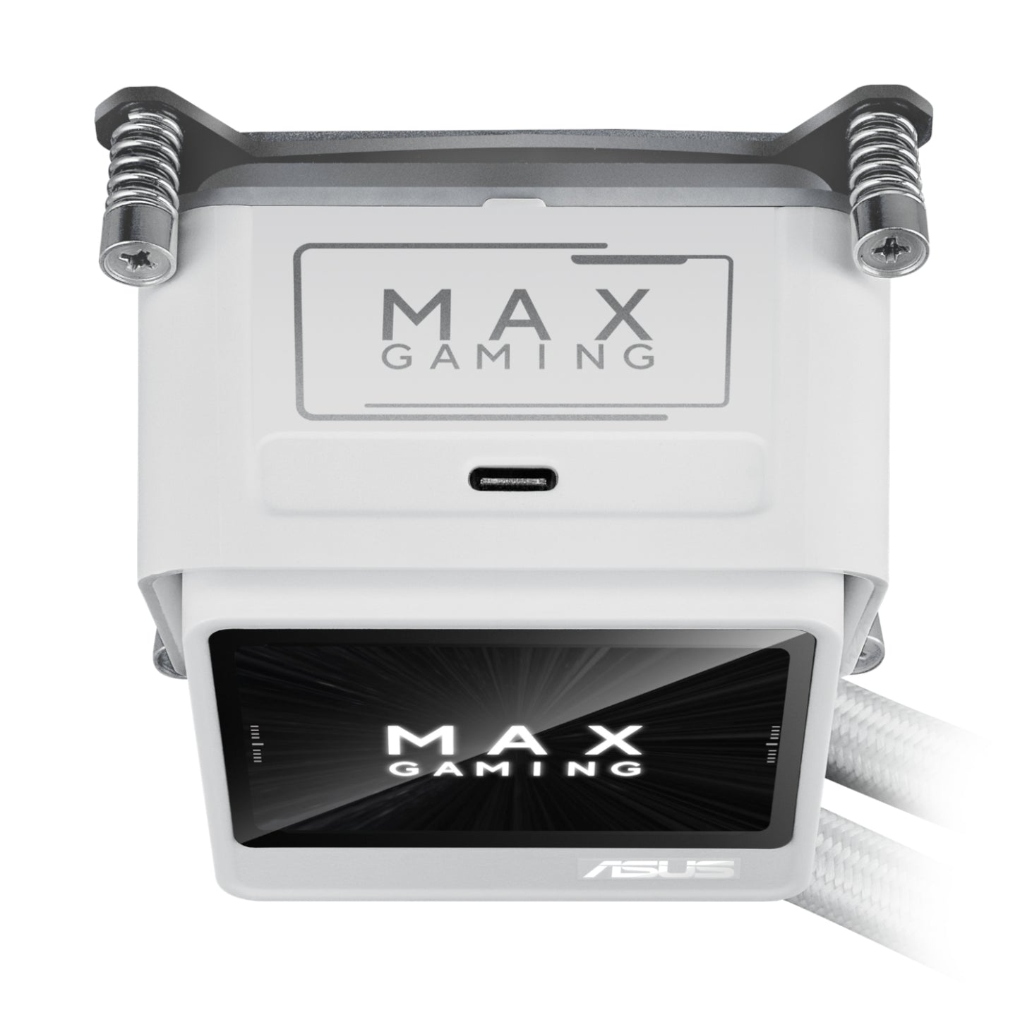 Asus MAX Gaming LC 360 ARGB LCD All-in-one CPU Liquid Cooler - White-4