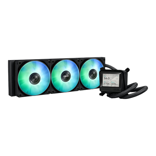 Asus MAX Gaming LC 360 ARGB LCD All-in-one CPU Liquid Cooler - Black-0