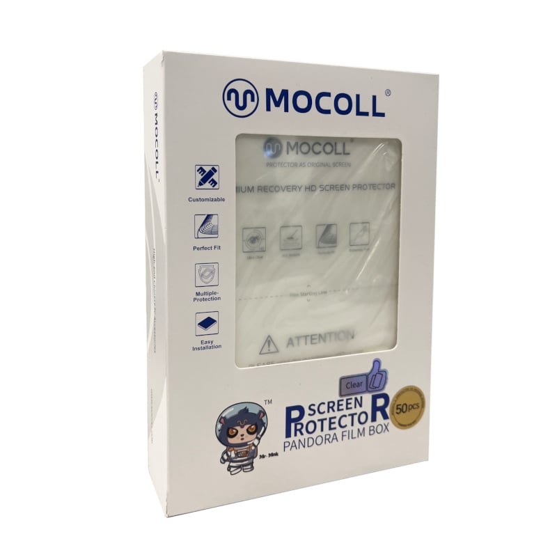 Mocoll Recovery Film Screen Protector Pandora Film Box 50 Pack - Clear-0