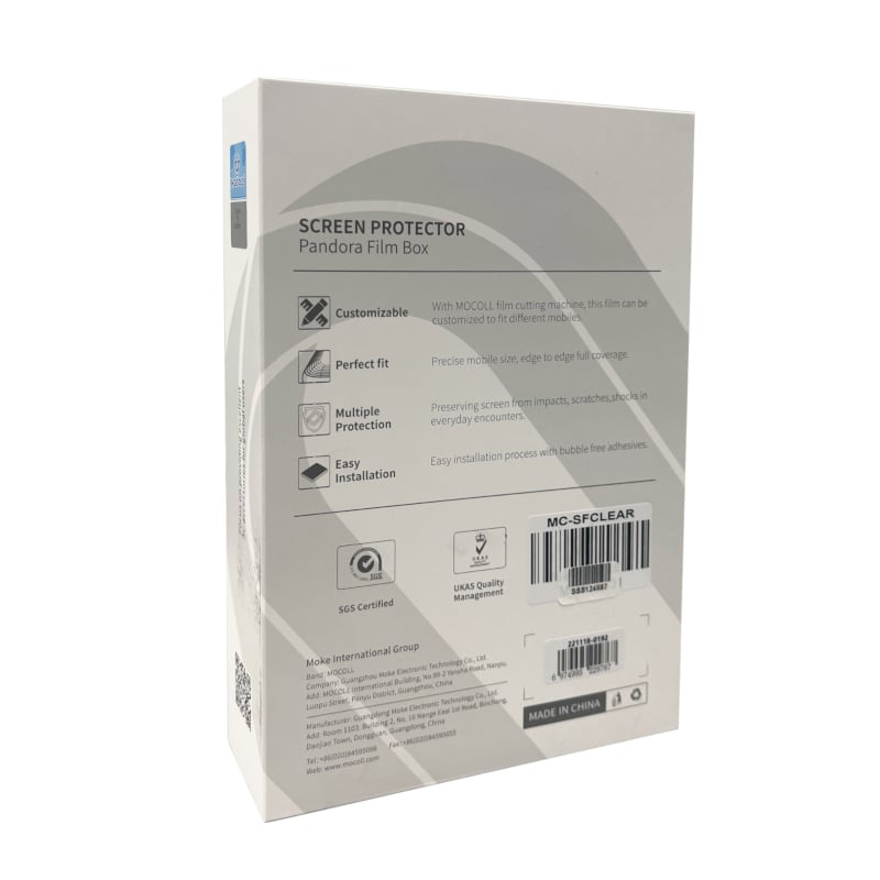 Mocoll Recovery Film Screen Protector Pandora Film Box 50 Pack - Clear-1