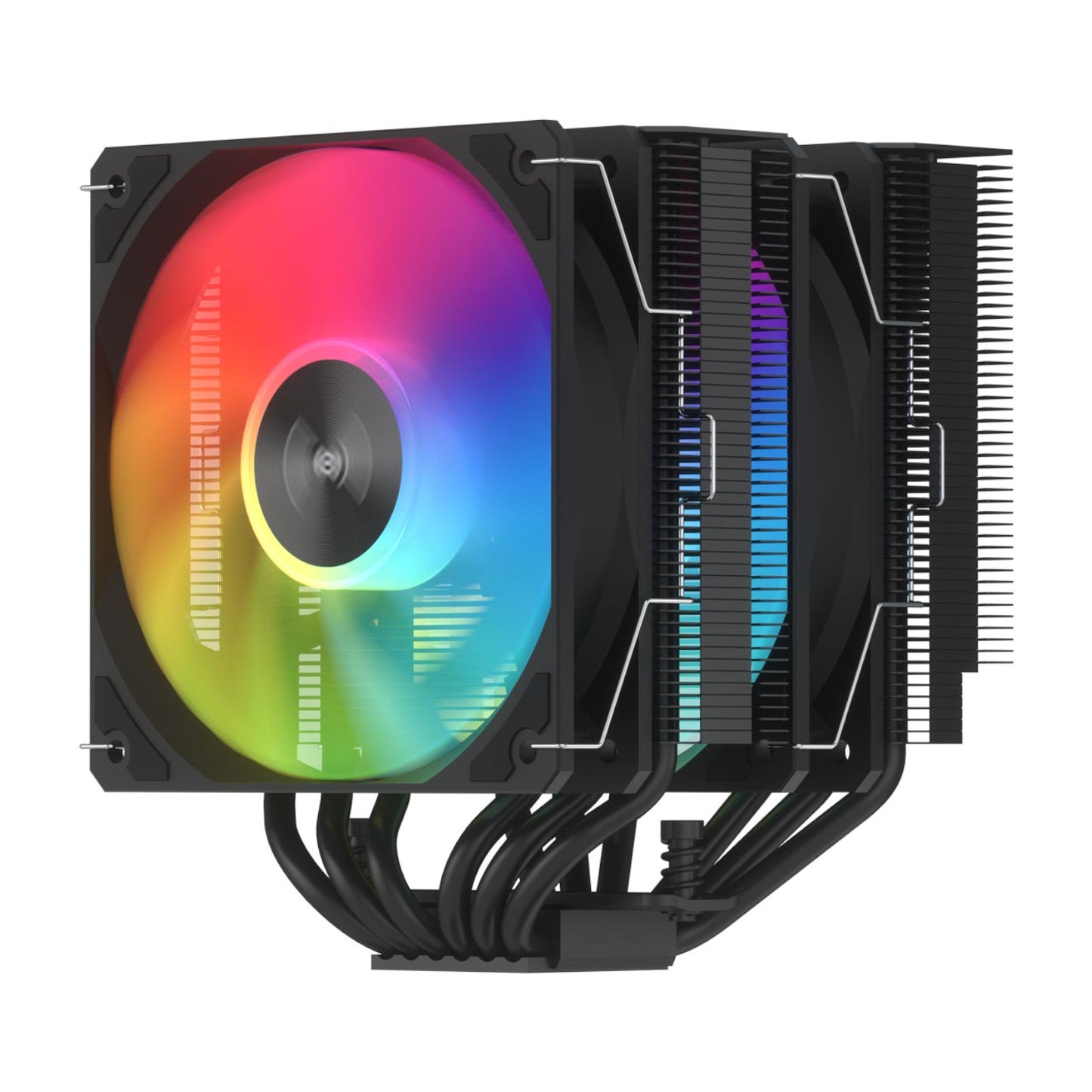 FSP MP7-BA 120mm PWM ARGB CPU Air Cooler - Black-3
