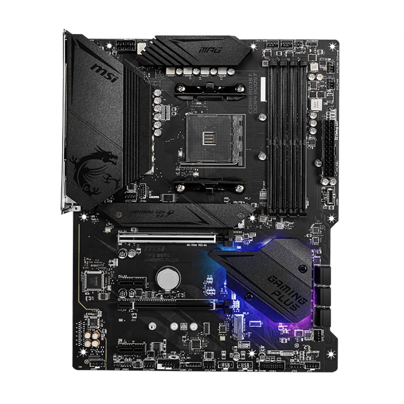 MSI MPG B550 Gaming Plus AM4 ATX Motherboard – Ryzen 5000-1