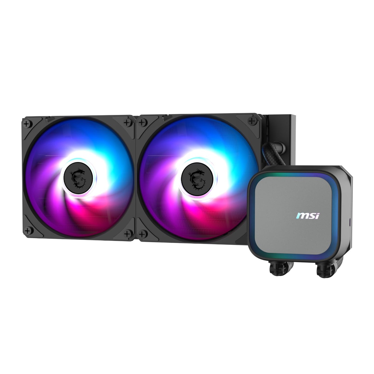 MSI MAG Coreliquid A13 240 AIO Liquid CPU Cooler - Black-2