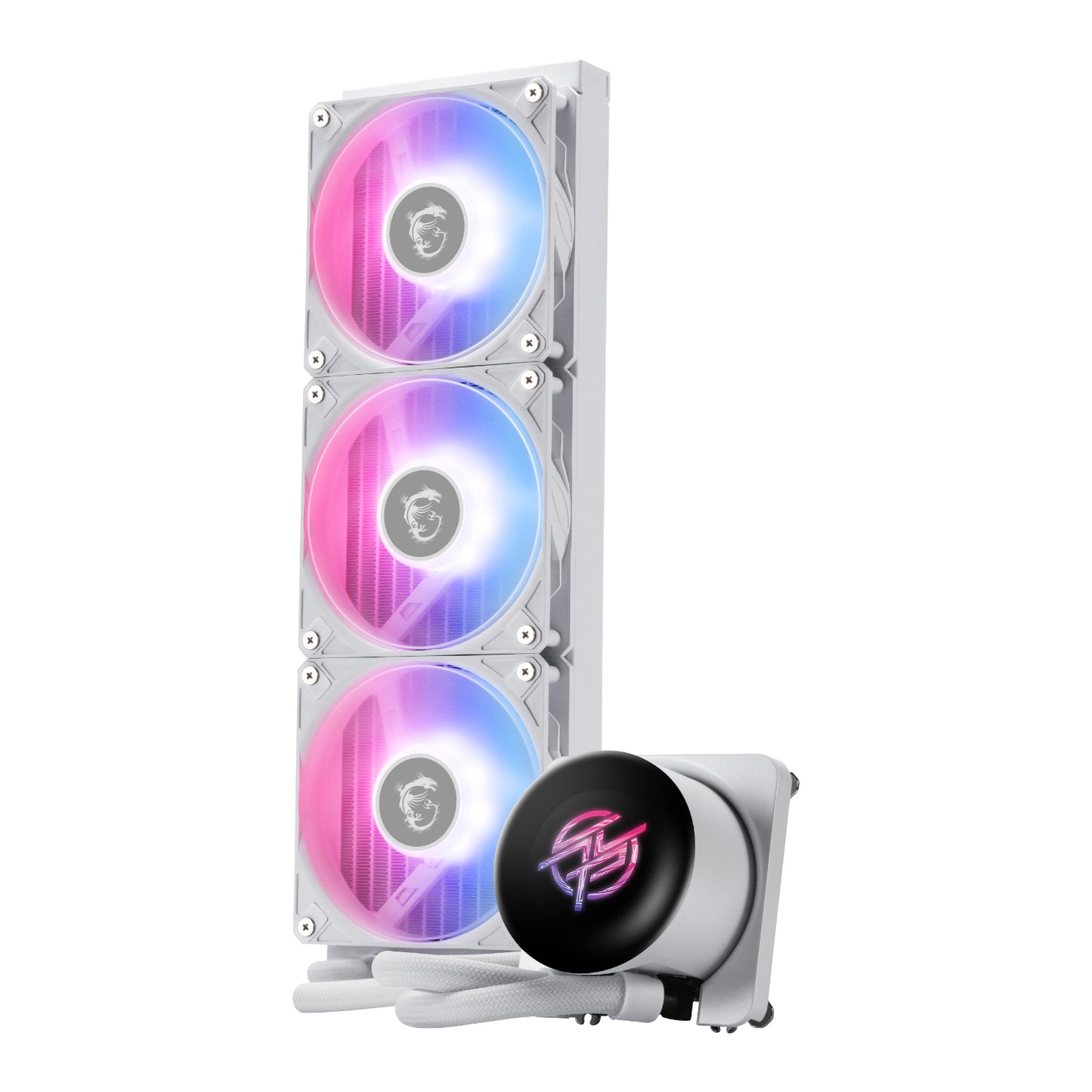 MSI MPG Coreliquid P13 360 AIO Liquid CPU Cooler - White-2