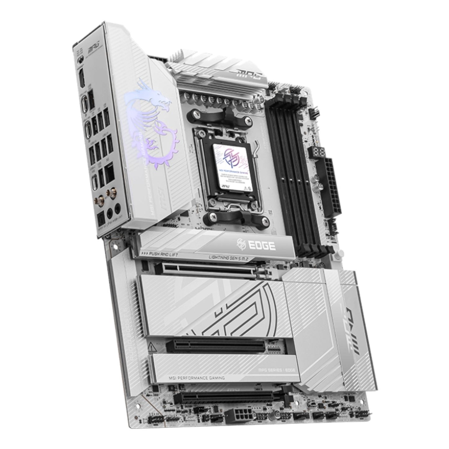 MSI MPG X870E EDGE TI WIFI AM5 ATX DDR5 Gaming Motherboard-2