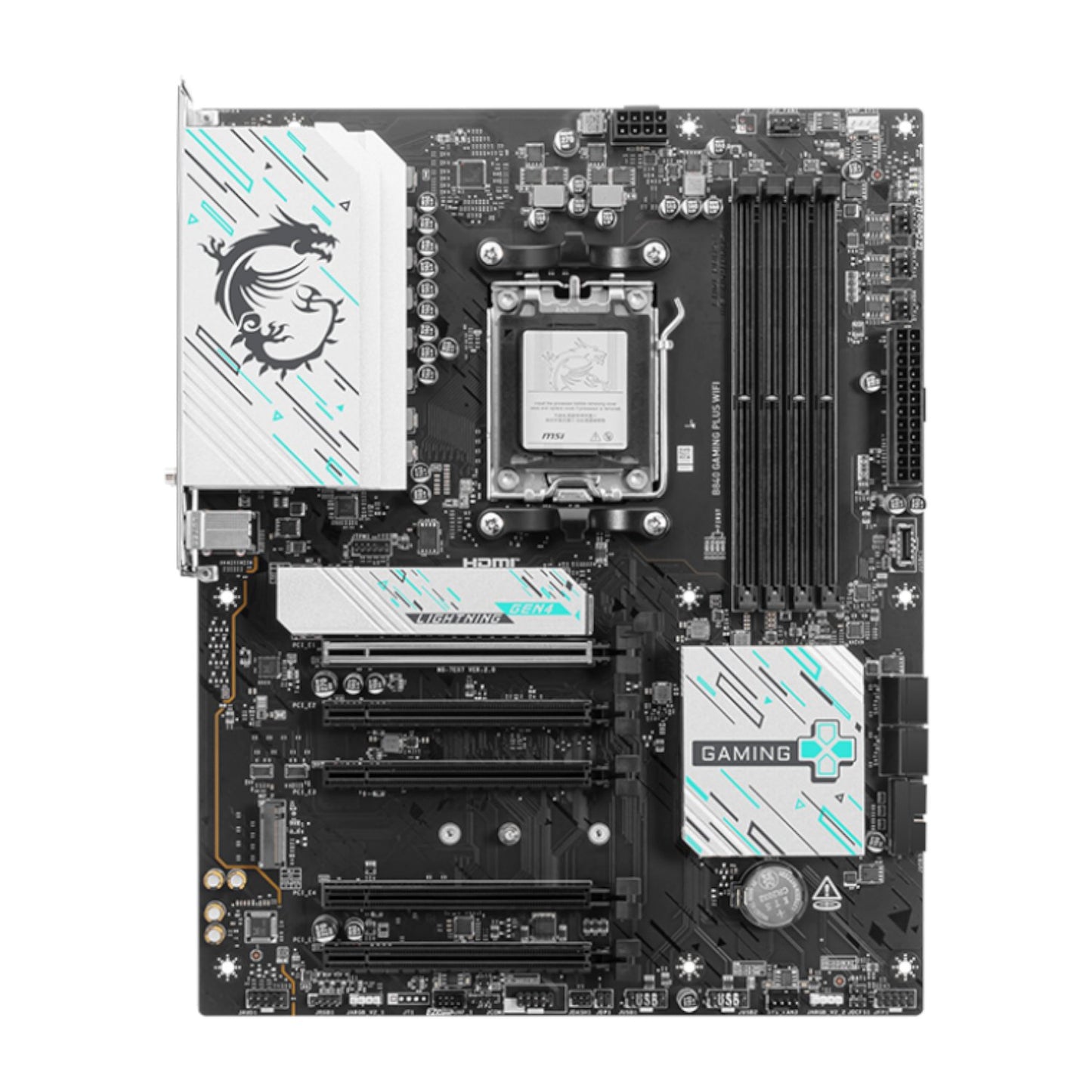 MSI B840 GAMING PLUS WIFI AM5 ATX Gaming Motherboard-1