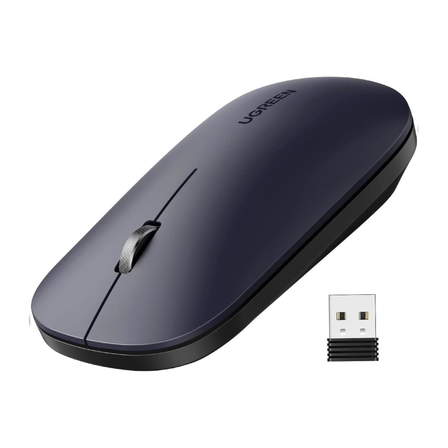 UGreen Portable 2.4GHz Wireless Mouse - Black-0
