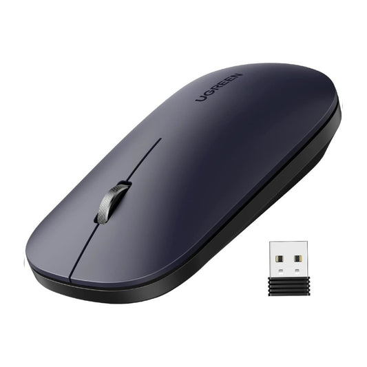 UGreen Portable 2.4GHz Wireless Mouse - Black-0