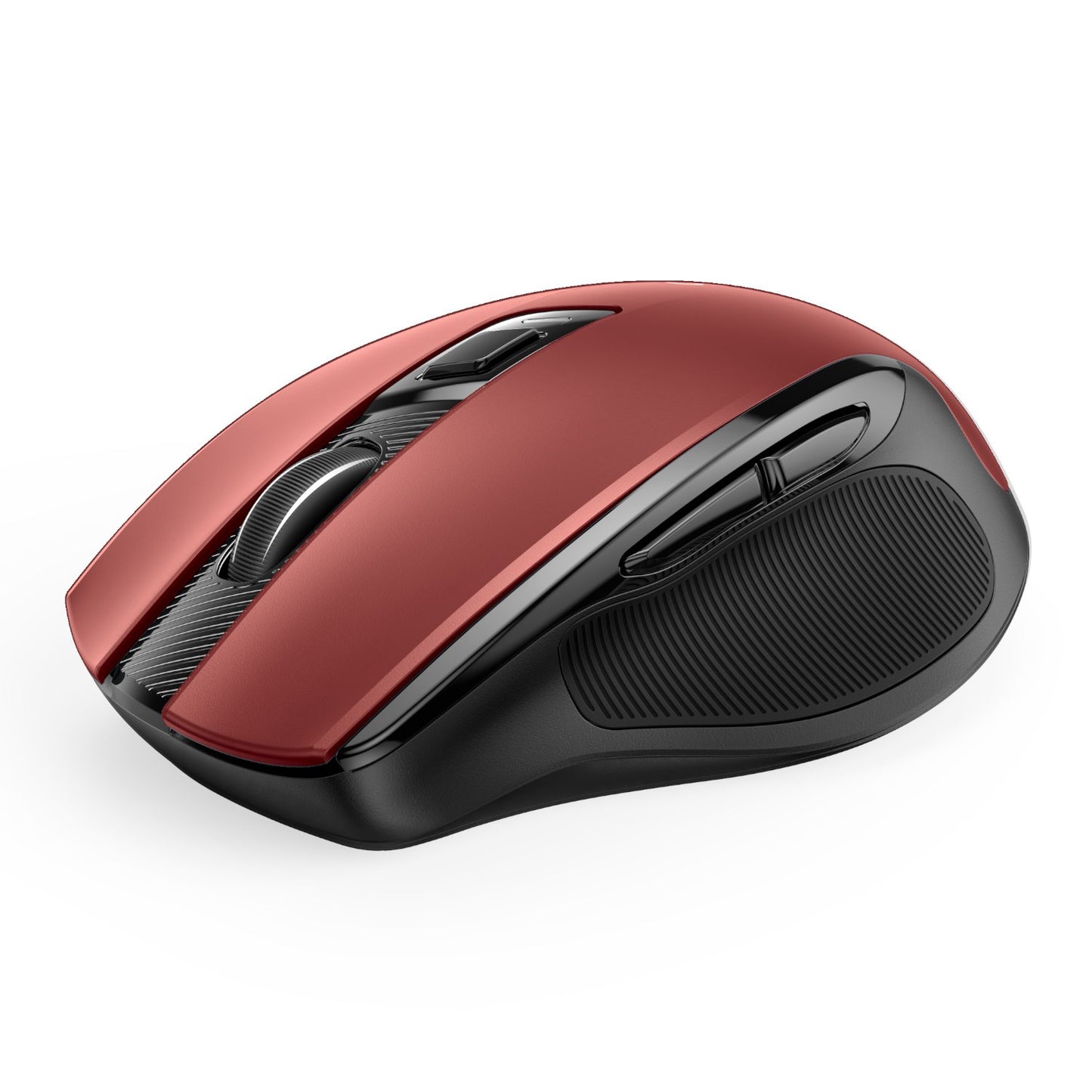 UGreen MU006 2.4GHz Wireless Optical Mouse - Red-1