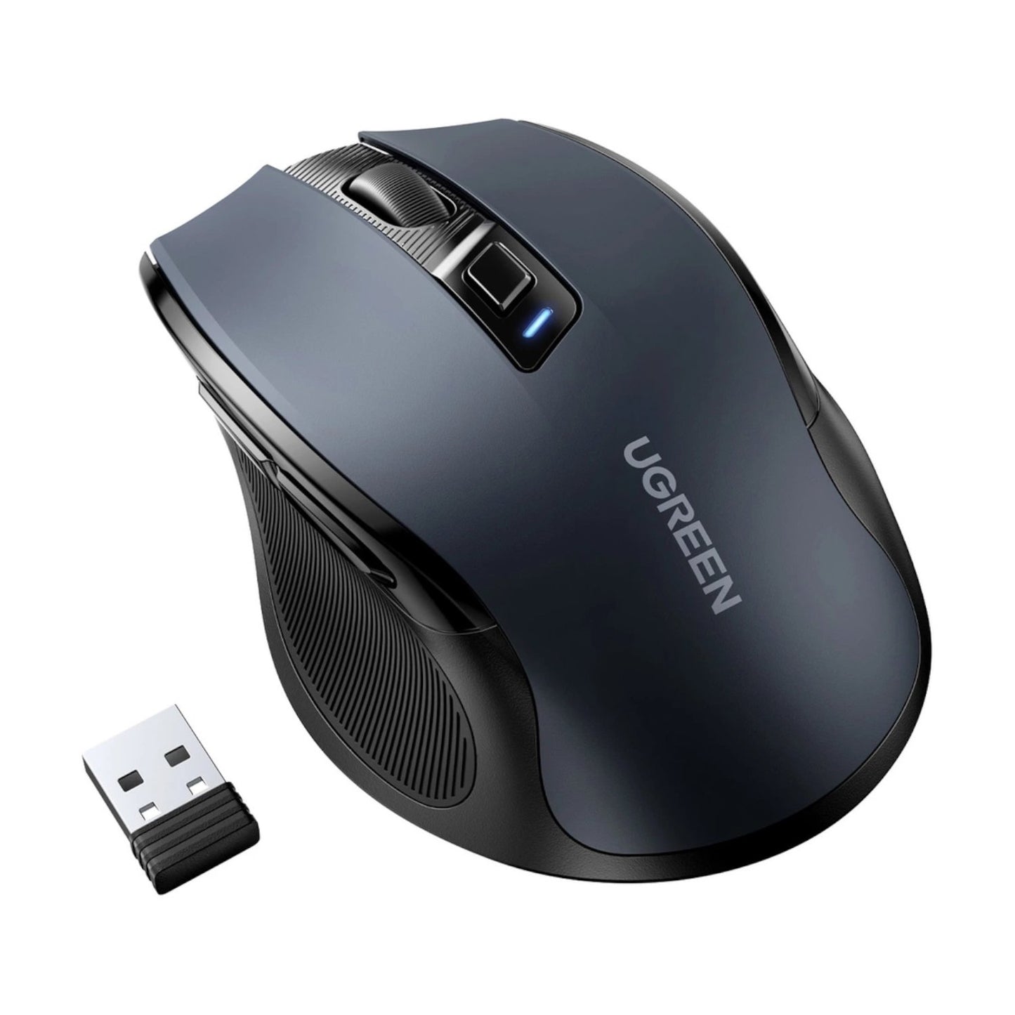 UGreen MU006 2.4GHz Wireless Optical Mouse – Black-1