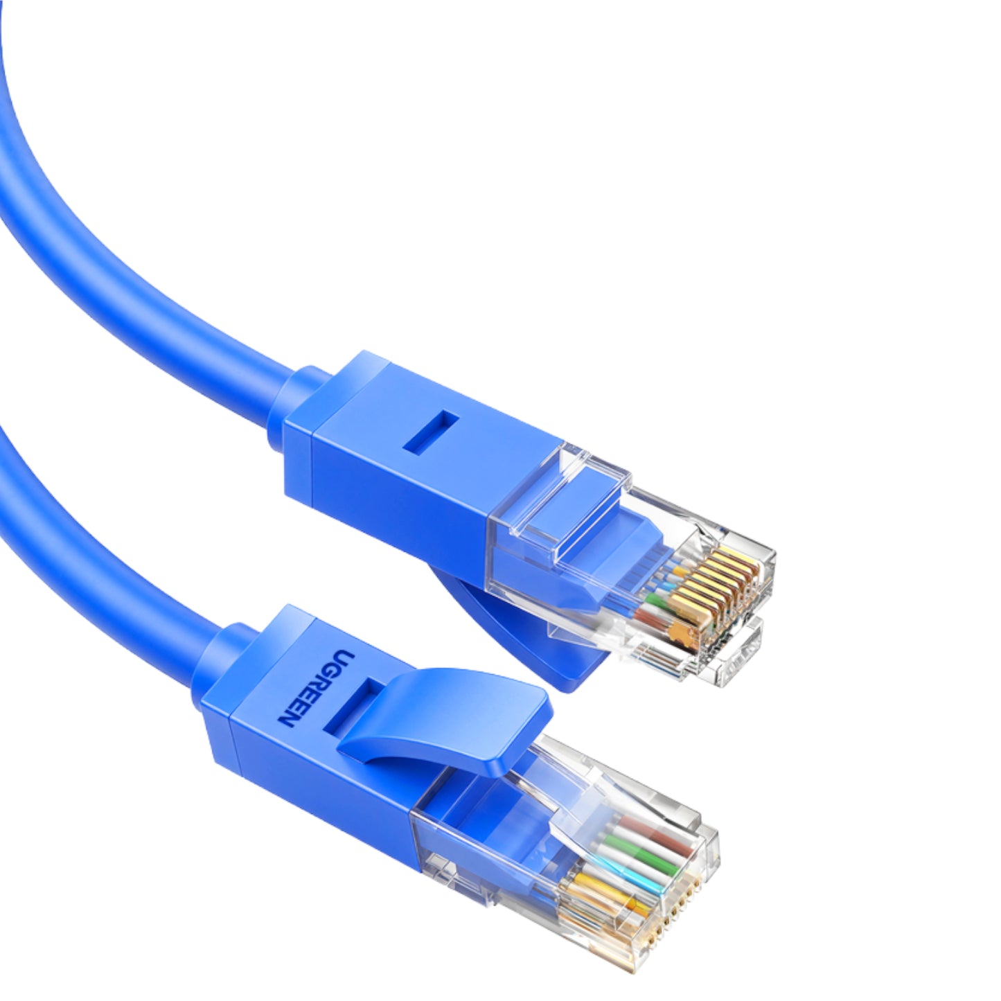 UGREEN RJ45 CAT6 0.5m LAN Network Cable - (1Gbps, 250MHz) - Blue-0