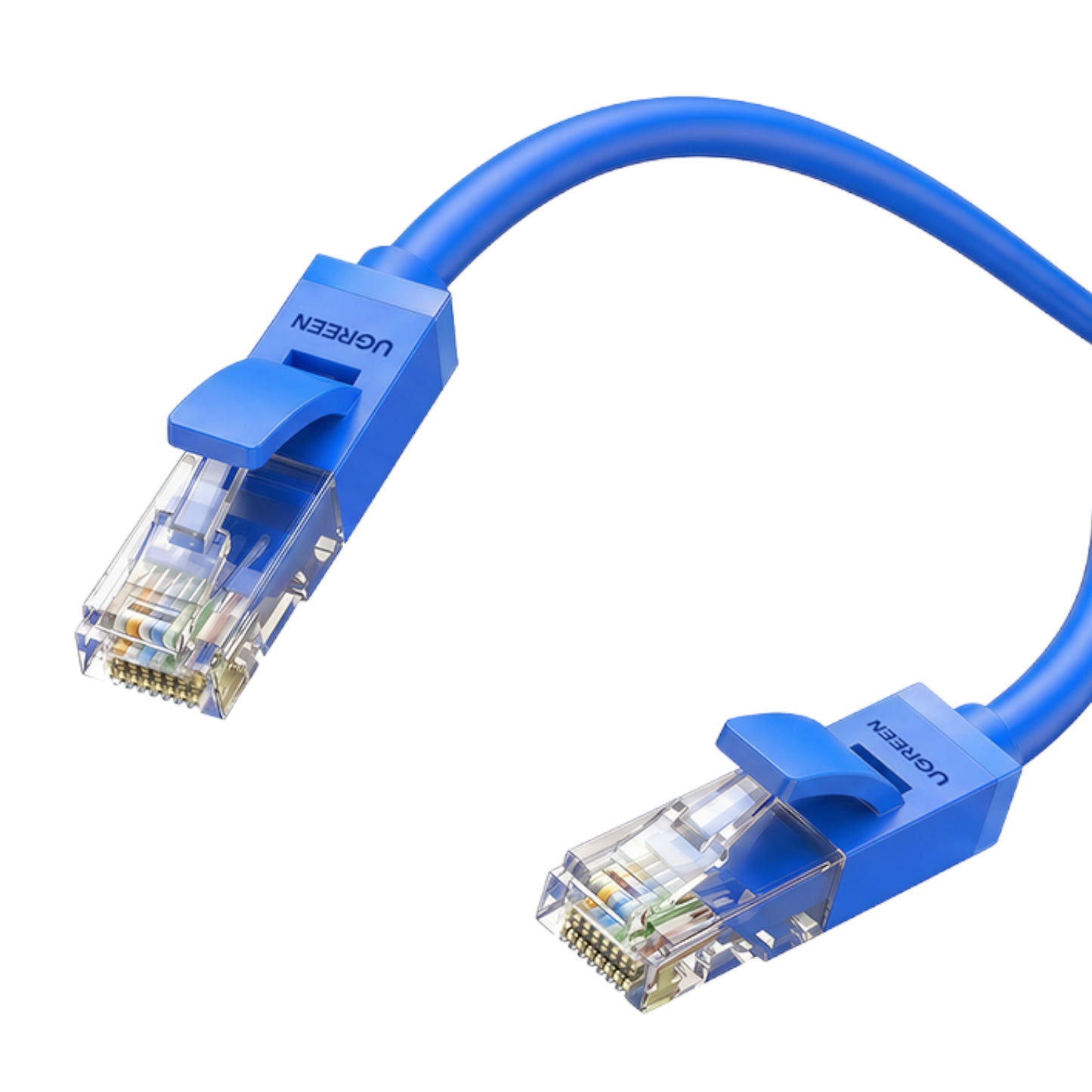 UGREEN RJ45 CAT6 0.5m LAN Network Cable - (1Gbps, 250MHz) - Blue-1