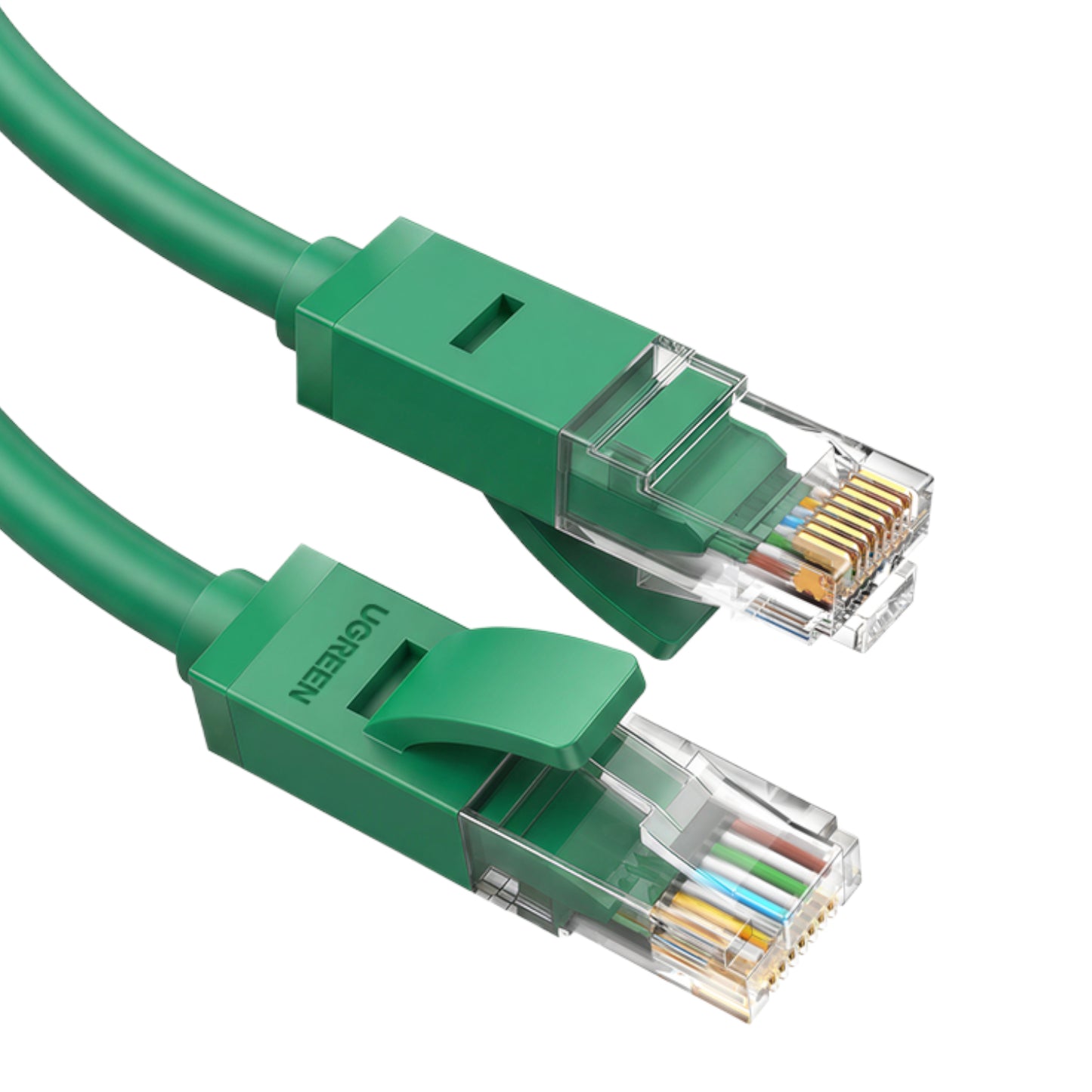 UGREEN RJ45 CAT6 1m LAN Network Cable – (1Gbps, 250MHz) – Green-0