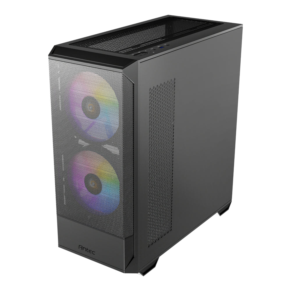 Antec NX416L ATX | Micro-ATX | ITX ARGB Mid-Tower Gaming Chassis - Black-2