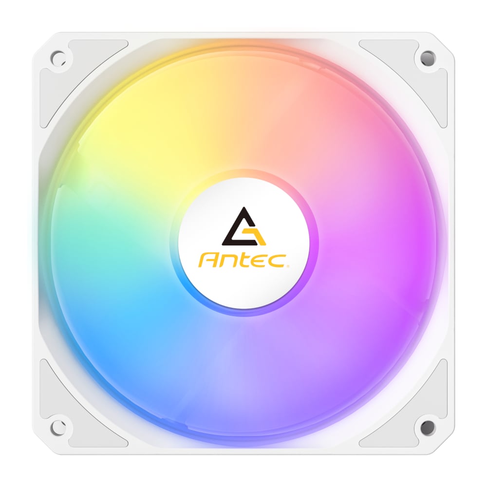 Antec P12 PWM 120mm ARGB Reverse Case Fan - White-1