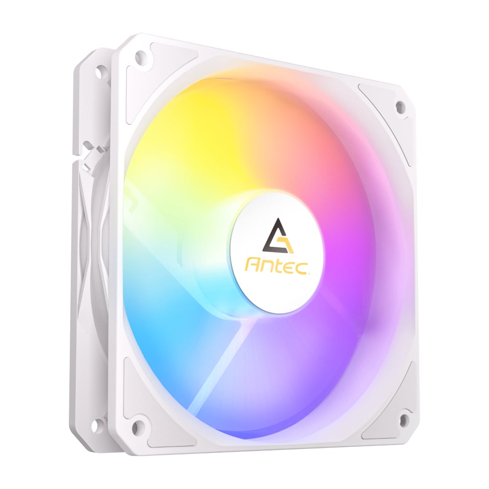 Antec P12 PWM 120mm ARGB Reverse Case Fan - White-2