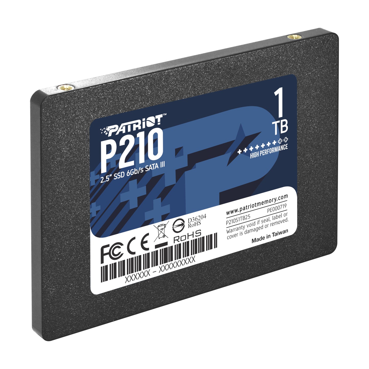 Patriot P210 1TB 2.5 Inch SATAIII SSD-2