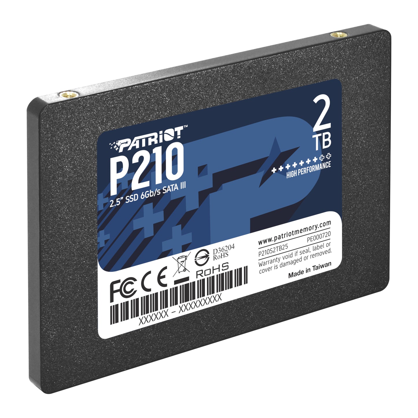 Patriot P210 2TB 2.5 Inch SATAIII SSD-2