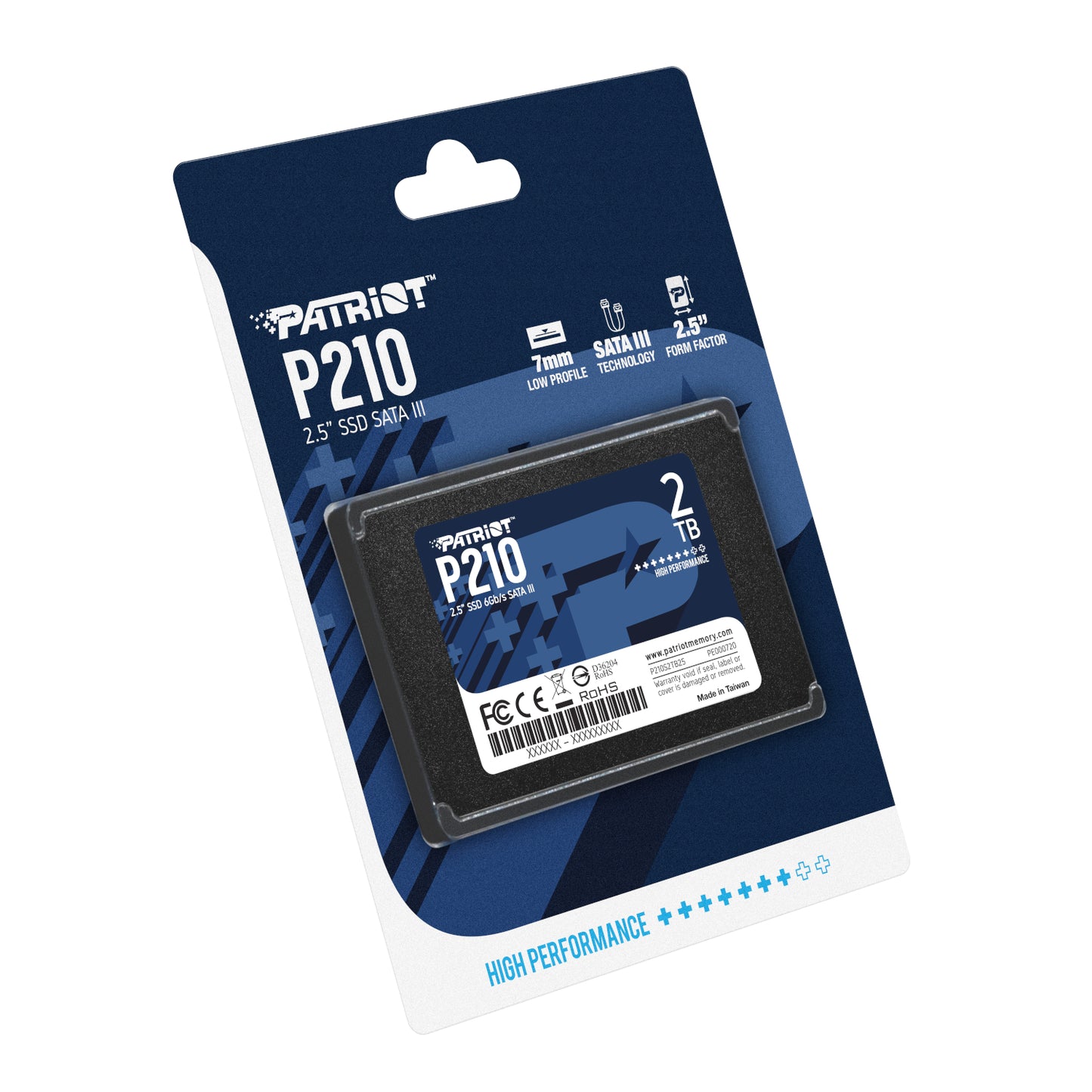 Patriot P210 2TB 2.5 Inch SATAIII SSD-4