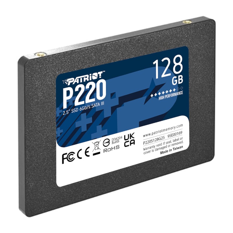 Patriot P220 128GB 2.5" SSD-2
