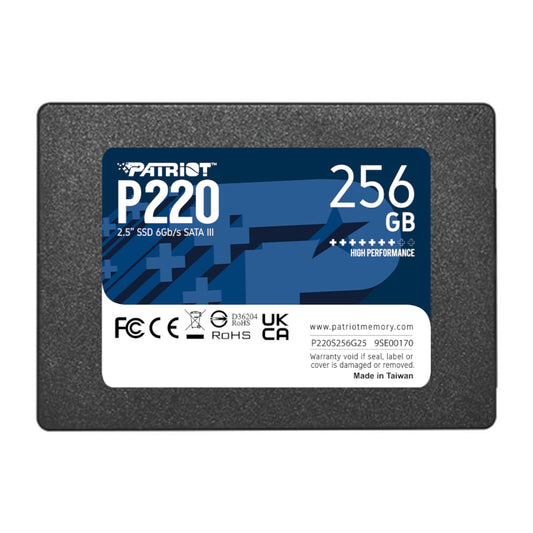 Patriot P220 256GB 2.5" SSD-0