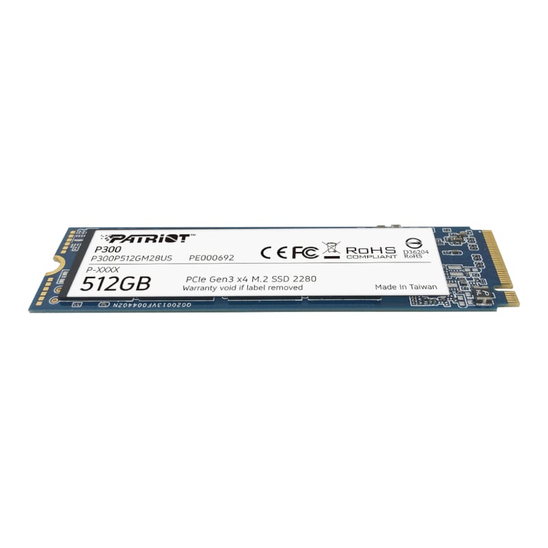 Patriot P300 512GB M.2 PCIe NVMe SSD-1