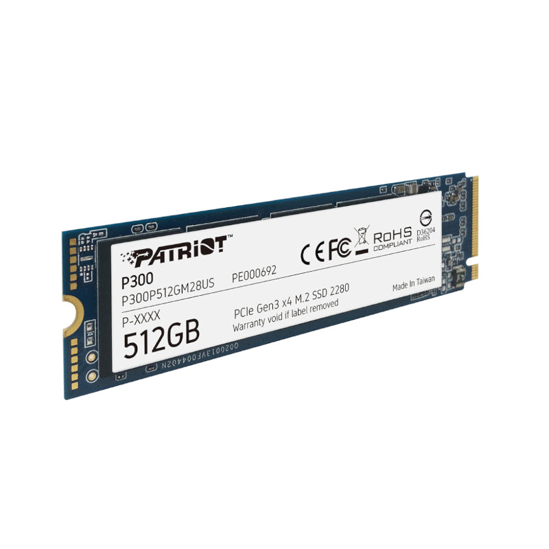 Patriot P300 512GB M.2 PCIe NVMe SSD-2