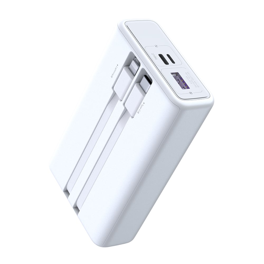 Romoss PAC10 10000mAh 20W Fast Charge Power Bank – White-3