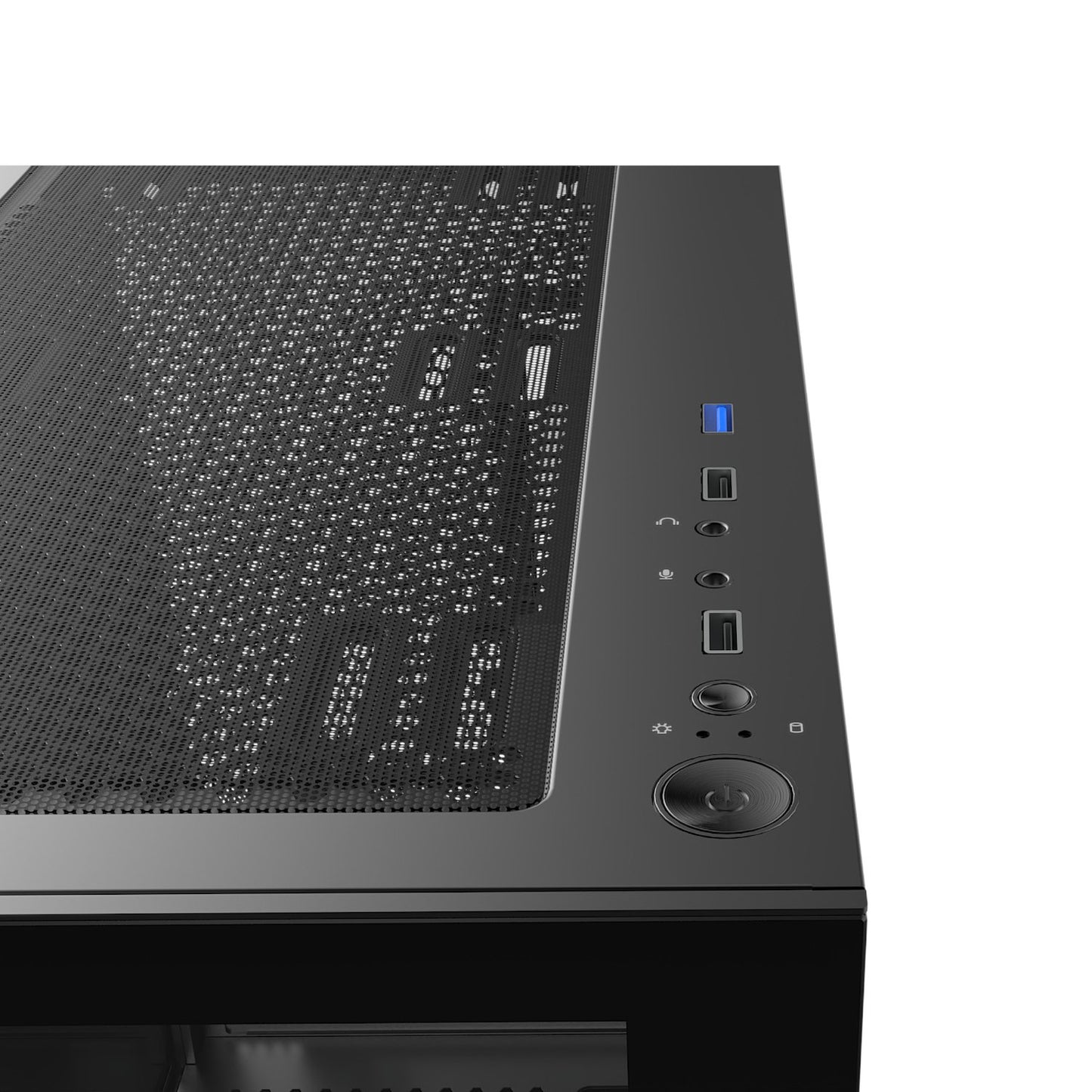 MSI PAG PANO M110A Micro-ATX Gaming Chassis – Black-3