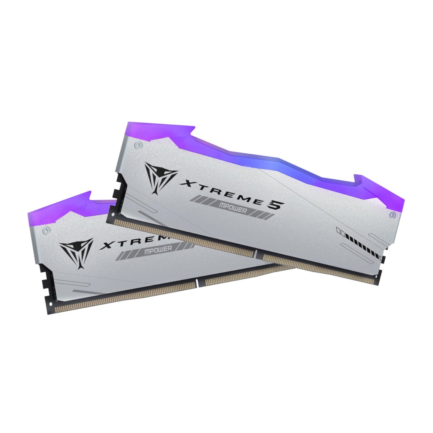 Patriot Viper Xtreme 5 RGB MPower 32GB 6000MHz DDR5 Desktop Gaming Memory Kit - Silver-1