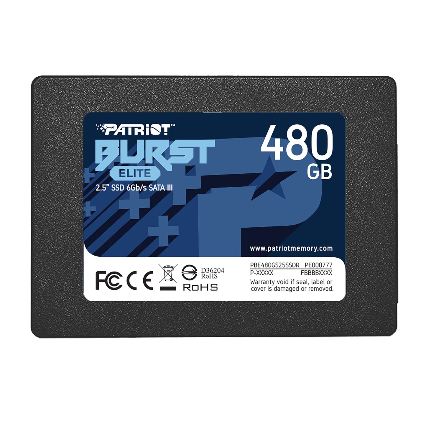 Patriot Burst Elite 480GB 2.5" SATA III SSD-0