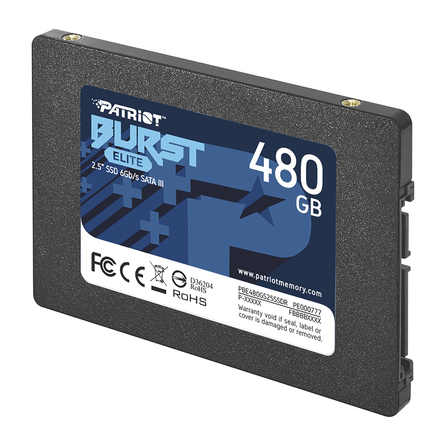 Patriot Burst Elite 480GB 2.5" SATA III SSD-1
