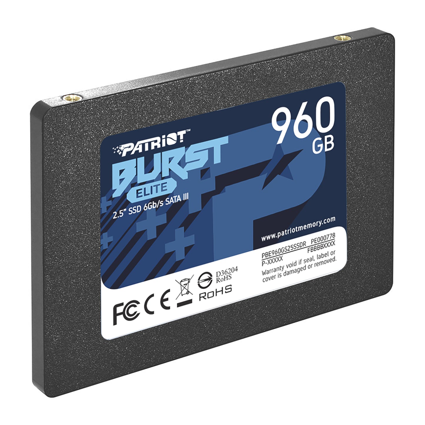 Patriot Burst Elite 960GB 2.5" SATA III SSD-2
