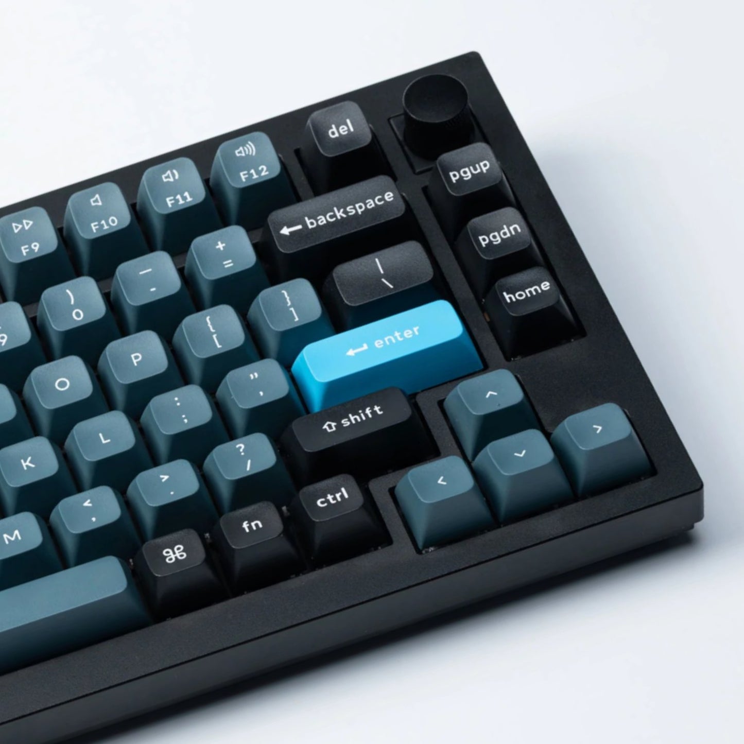 Keychron Double Shot KSA PBT Keycap Set - Dark Grey/Grey/Blue-3