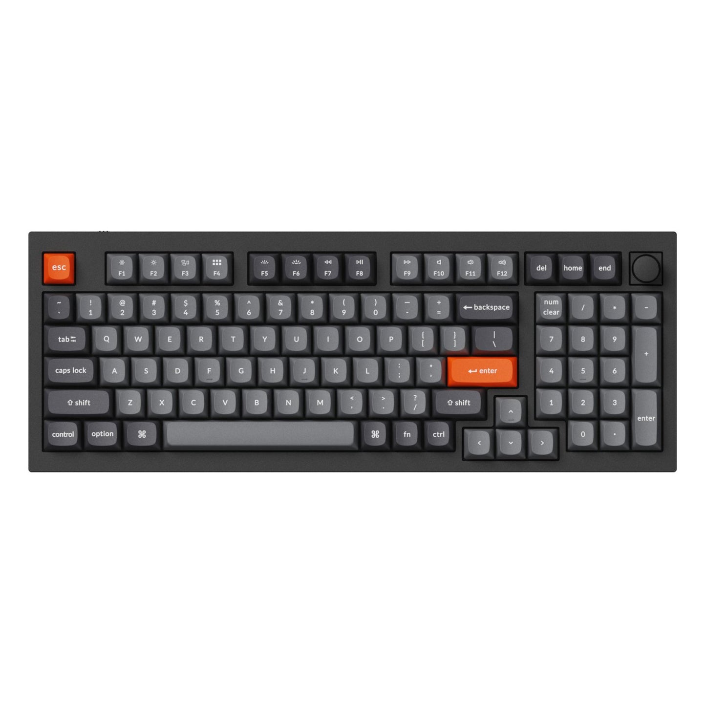 Keychron Double-Shot PBT OSA Keycap Set - Grey-3