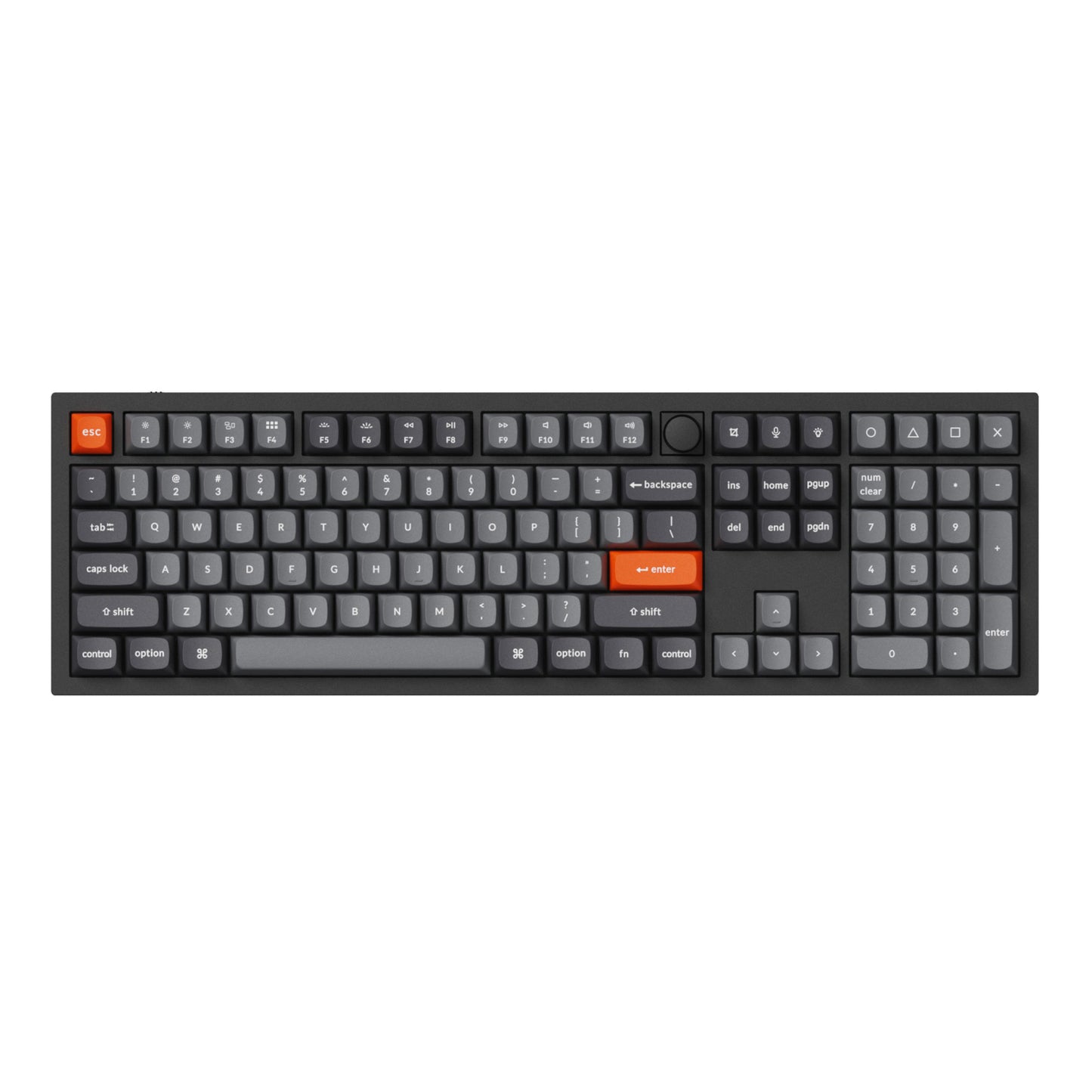 Keychron Double-Shot PBT OSA Keycap Set - Grey-4