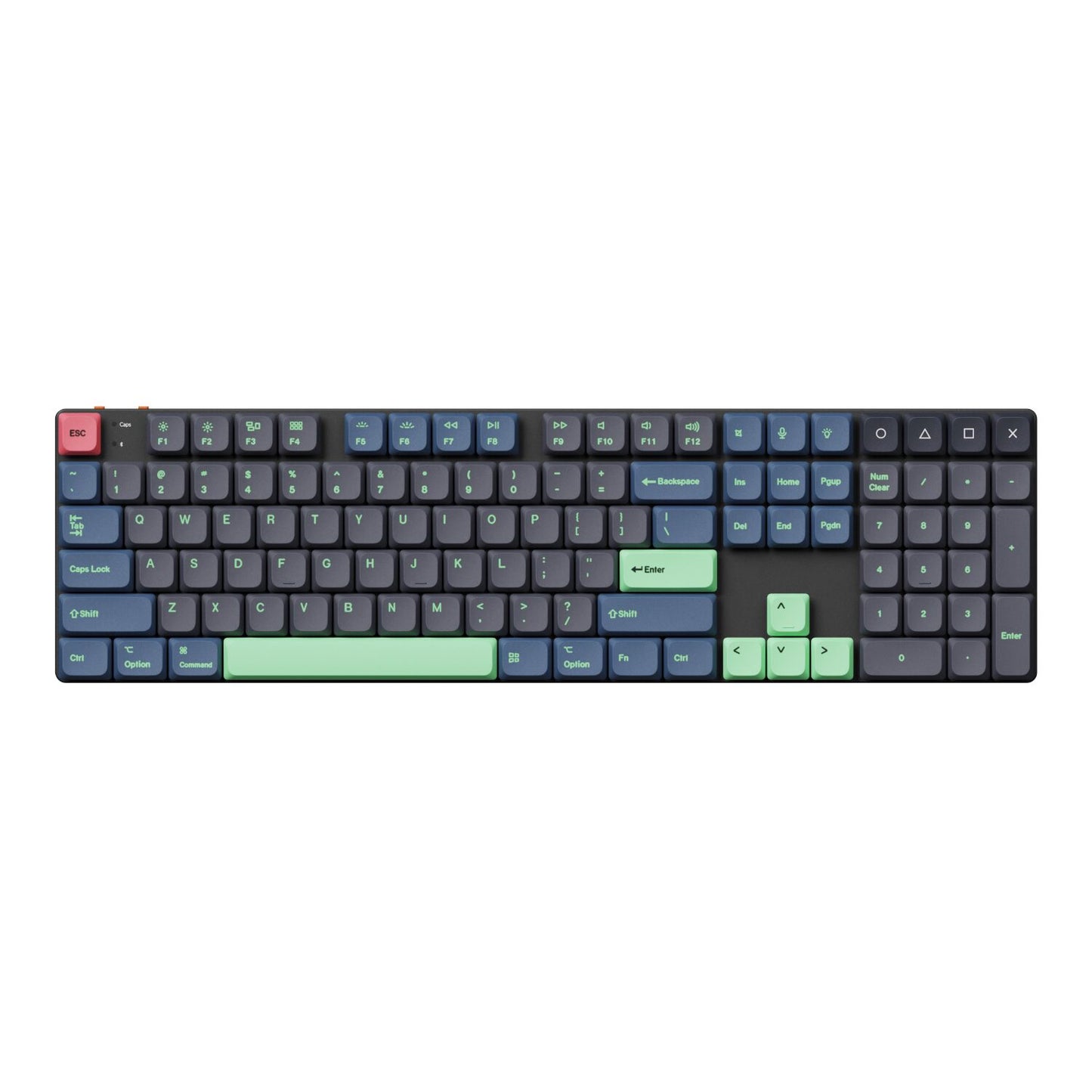 Keychron Low Profile Dye-Sub PBT LSA Full Set Keycap Set – Hacker Edition (133 Keys, PBT, Low Profile)-2