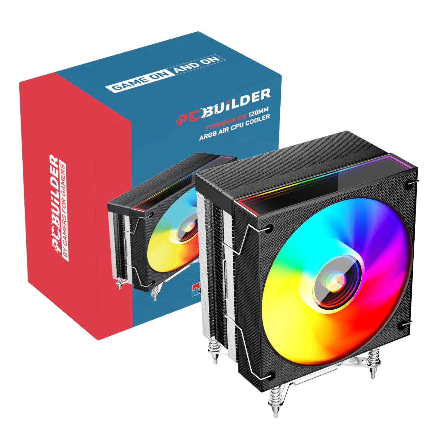 PCBUILDER CPU FAN TYPHOON ICE 120MM ARGB-0