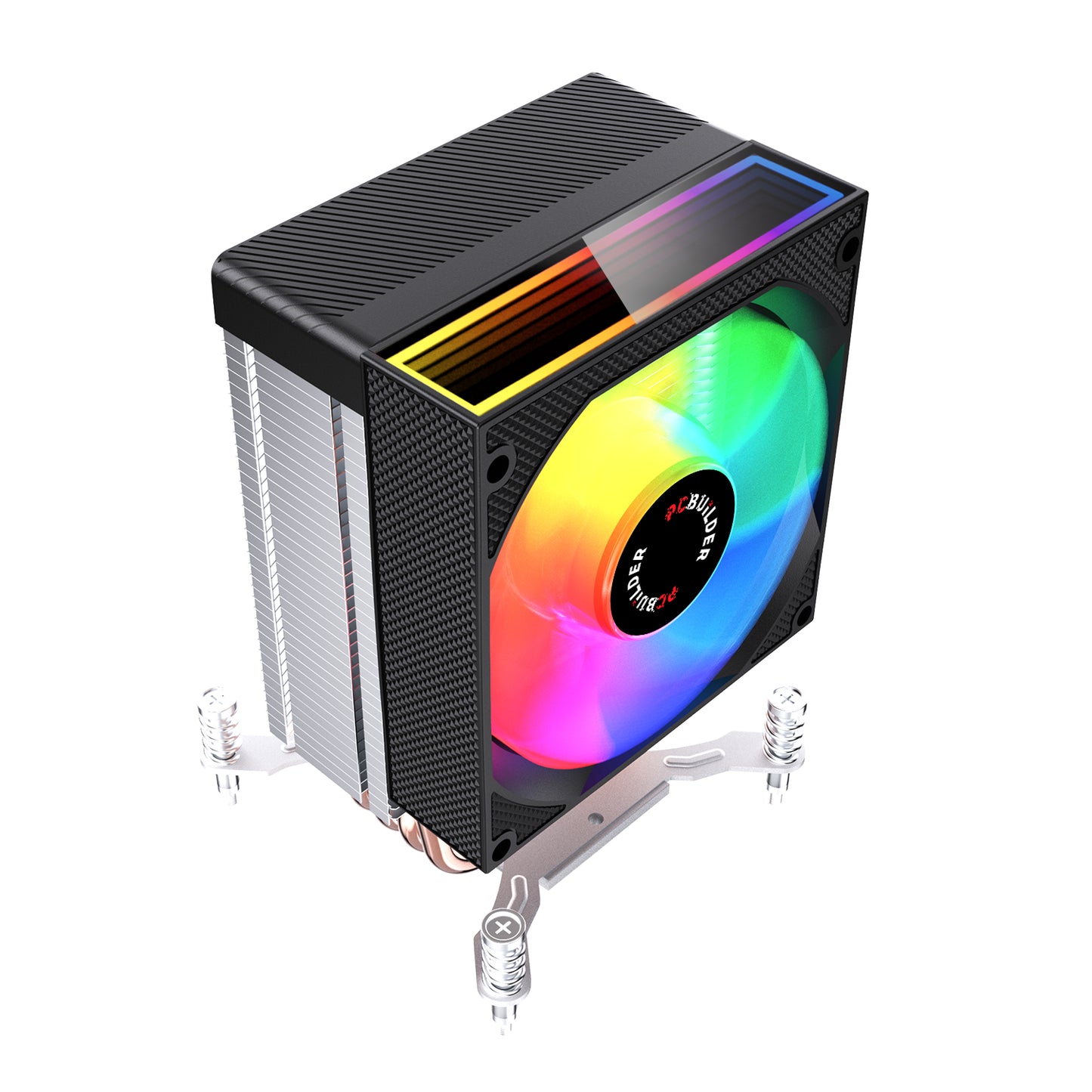 PCBuilder TYHPOON COOL 90mm Air CPU Cooler - Black-1