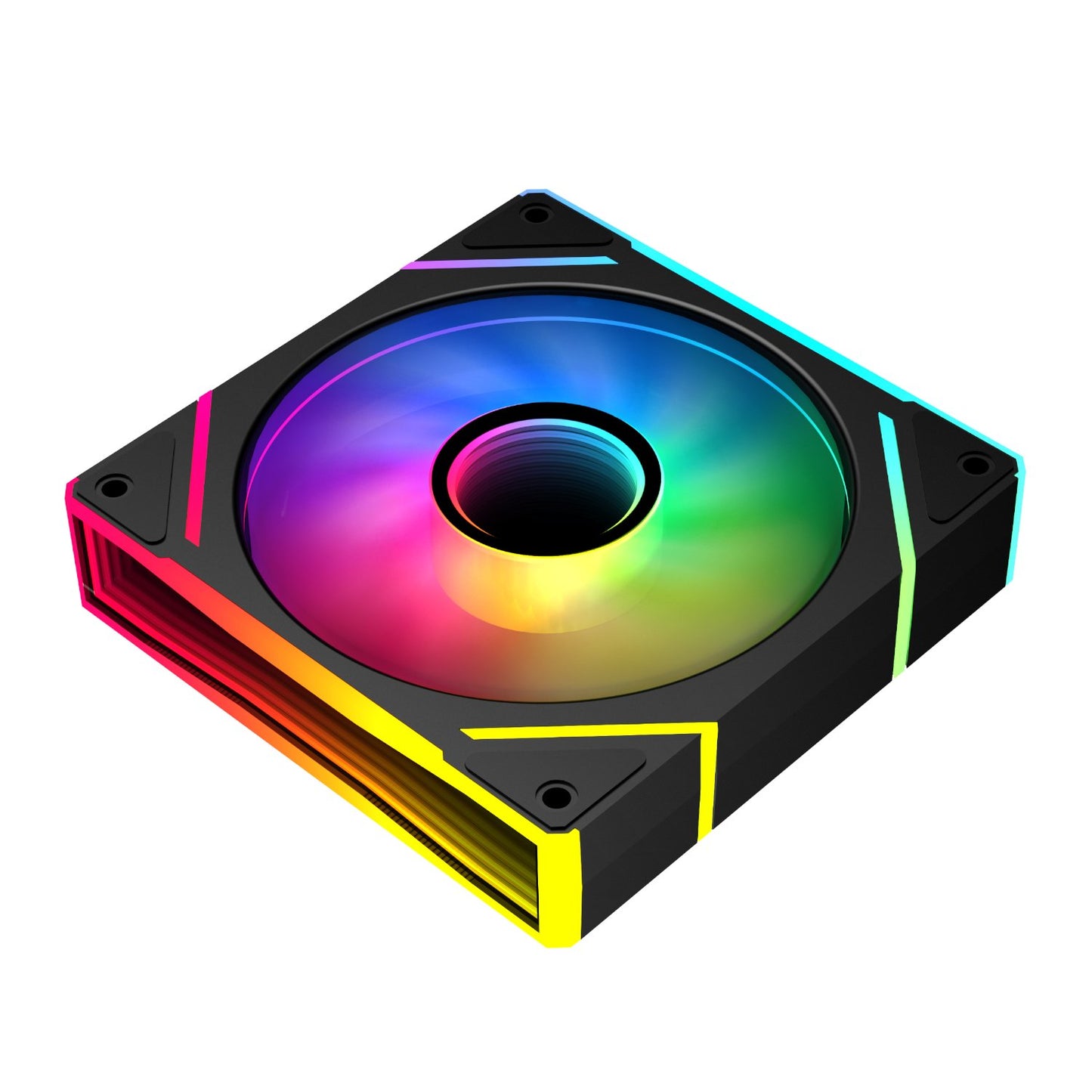 PCBuilder STORM PRISM 120mm ARGB Fan - Black-4