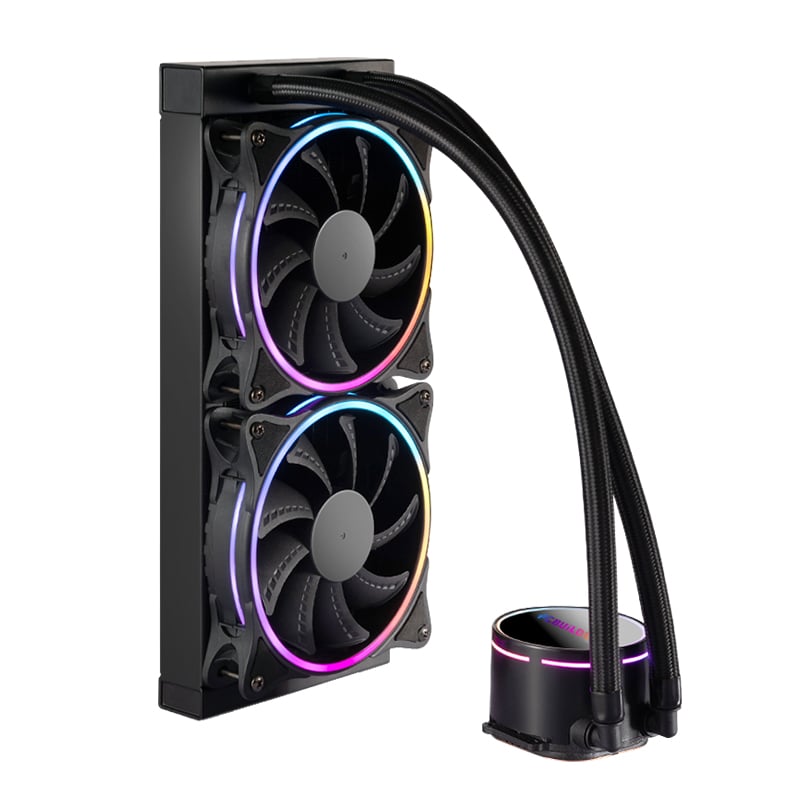 PCBuilder Hydro Chill 240MM AIO Liquid CPU Cooler ARGB-1
