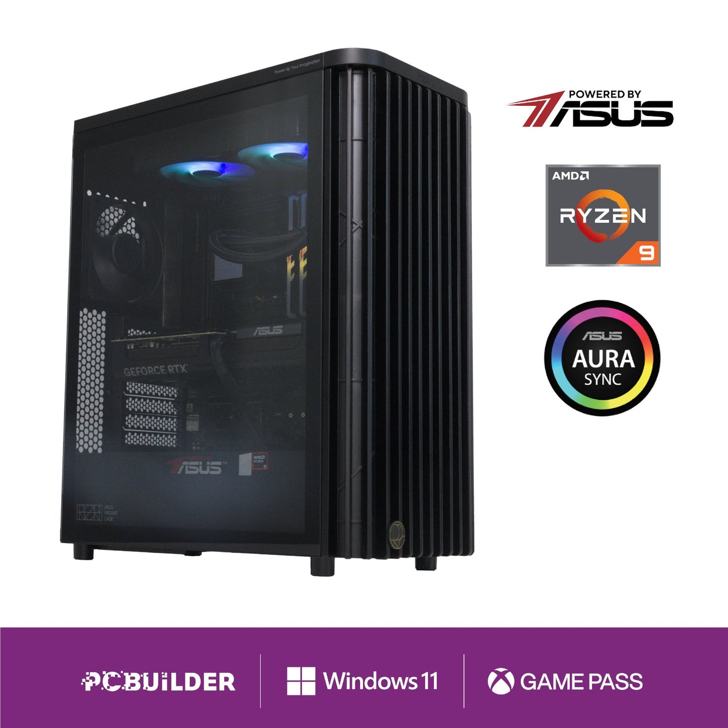 PCBuilder Ryzen 9 9900X MICHELANGELO Windows 11 Creator PC-0
