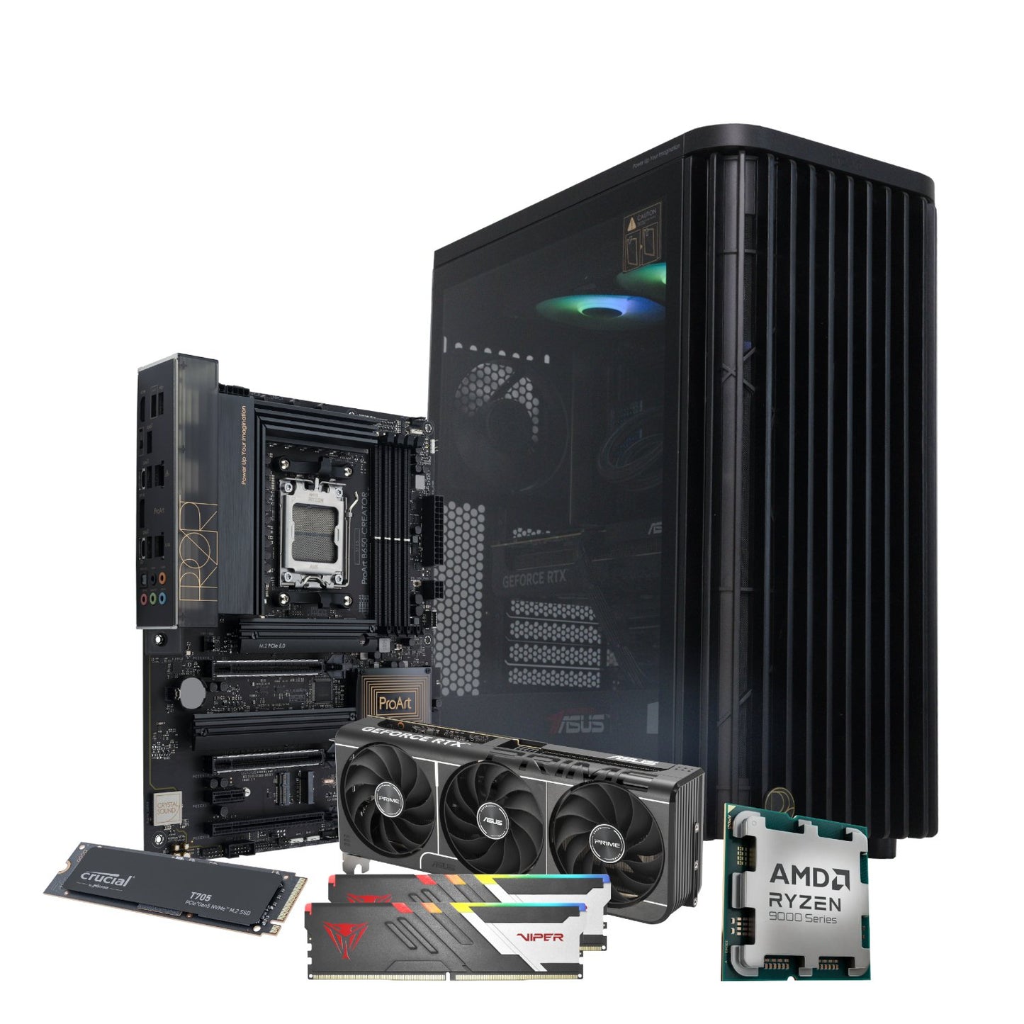 PCBuilder Ryzen 7 9700X MONET Windows 11 Creator PC-15