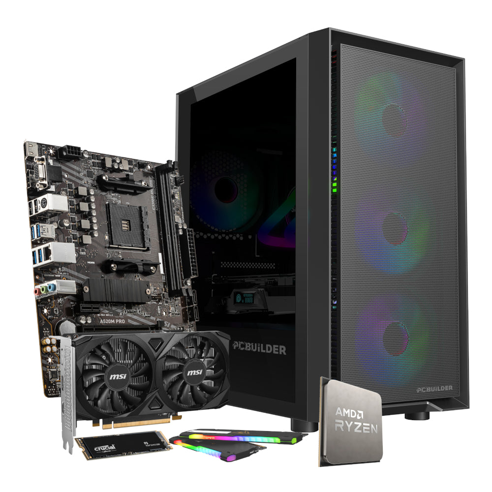 PCBuilder Ryzen 5 5500 SCOUT Windows 11 Gaming PC-17