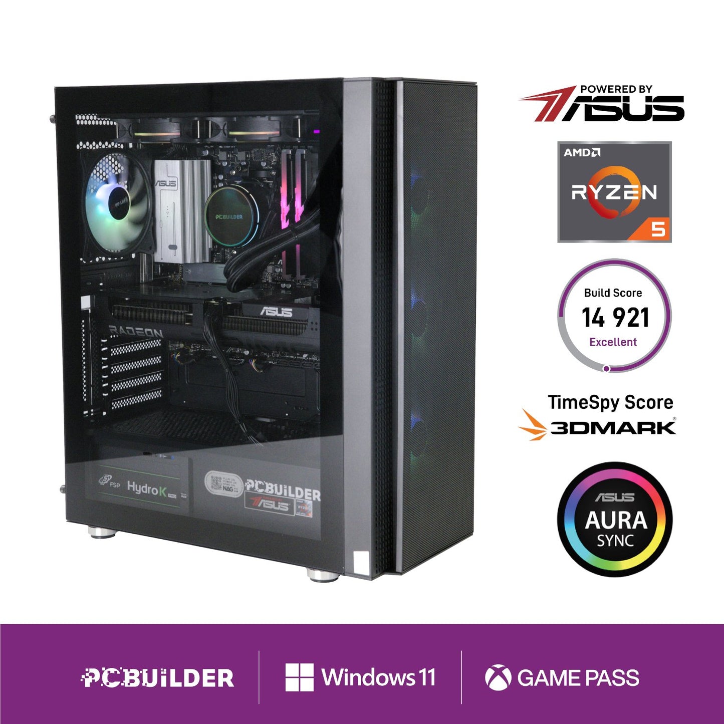 PCBuilder Ryzen 5 7600 SEEKER Windows 11 Gaming PC-0