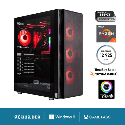 PCBuilder Ryzen 5 7600 SPECIALIST Windows 11 Gaming PC-0