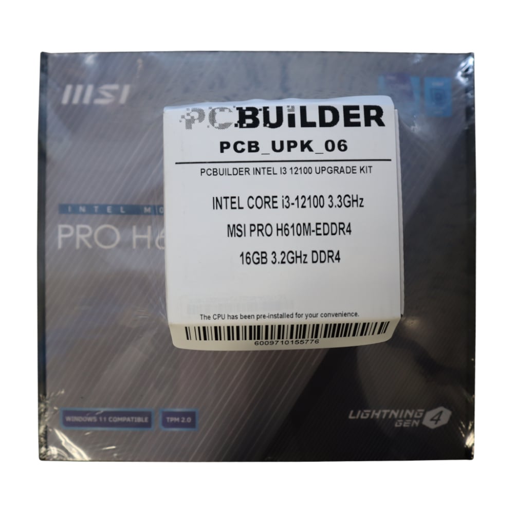 PCBuilder Intel Core i3-12100 LEVEL UP Core Upgrade Kit-6
