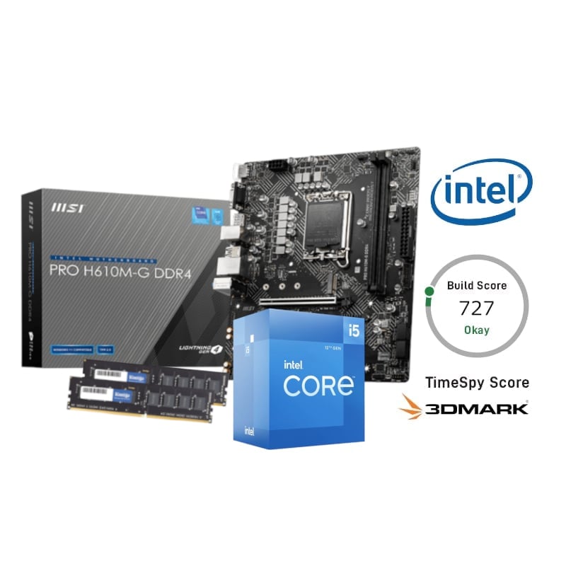 PCBuilder Intel Core i5-12400 LEVEL UP Core Upgrade Kit-0