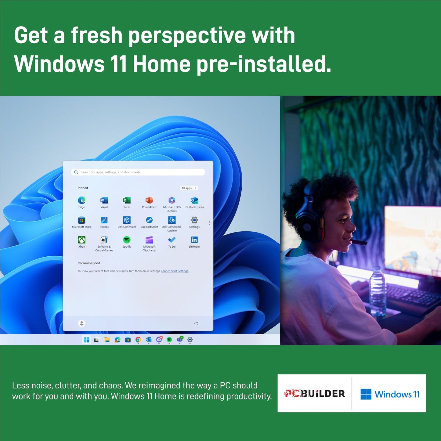 PCBuilder Ryzen 5 8600G WARDEN Windows 11 Gaming PC-5